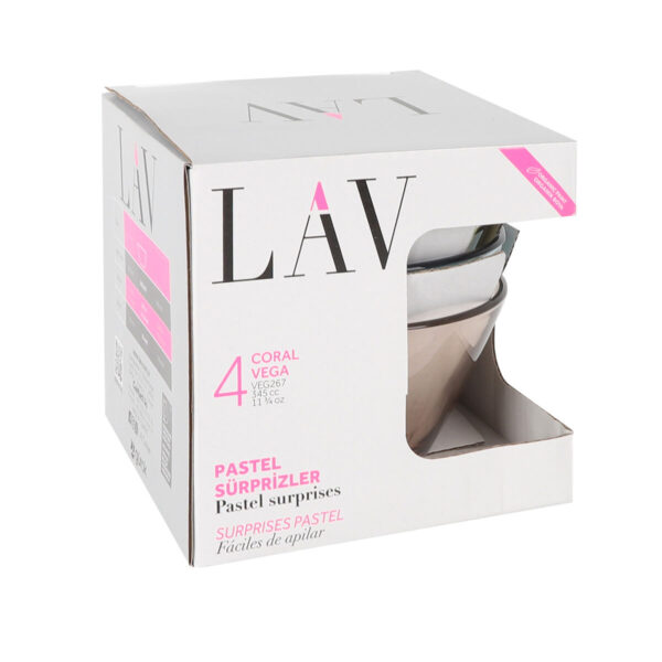 Schüssel für Vorspeisen LAV 345 ml ø 12 x 6,1 cm 4 Stücke (6 Stück) – Bild 3