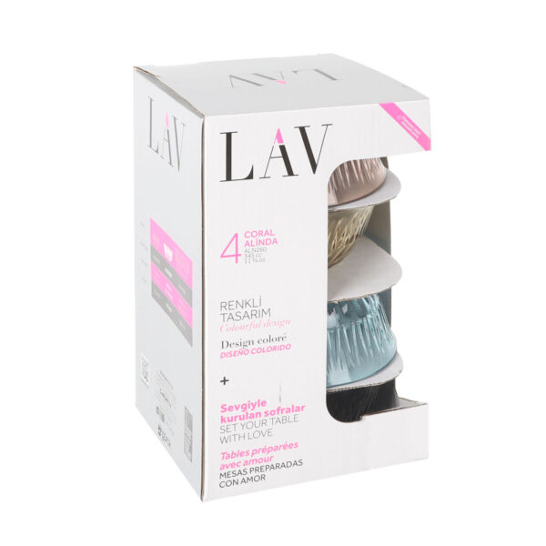 Schüssel für Vorspeisen LAV 345 ml 12,3 x 5,1 cm 4 Stücke (6 Stück) – Bild 3