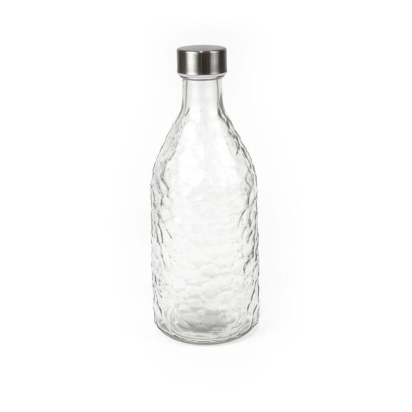 Glas-Flasche La Mediterránea Metall Glas 1 L (12 Stück) – Bild 3
