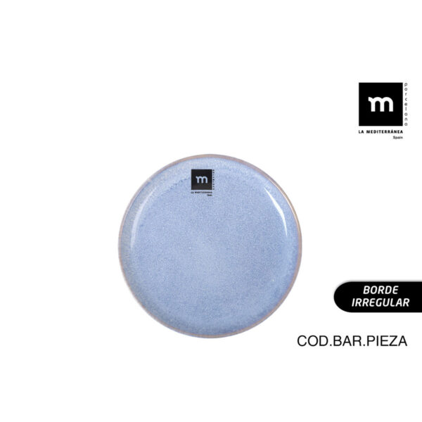 Flacher Teller La Mediterránea Macarella blue Ø 16 cm (24 Stück) – Bild 4