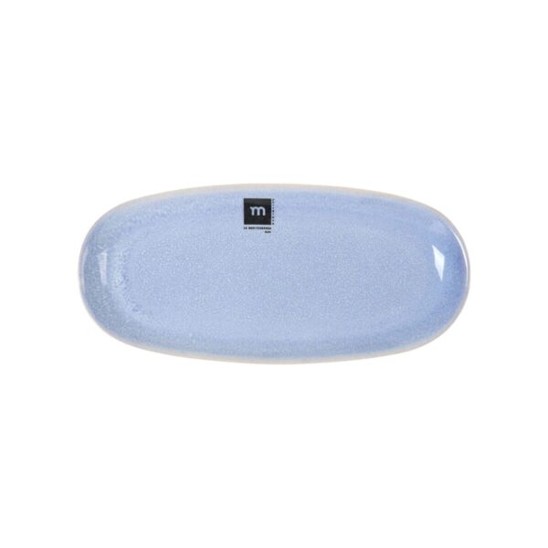 Kochschüssel La Mediterránea Macarella blue Oval 25 x 12 x 2,2 cm (24 Stück) – Bild 2