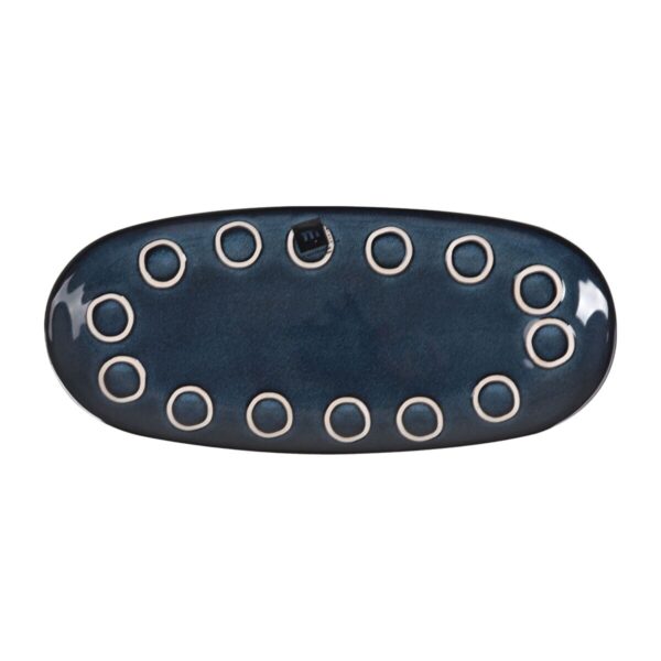 Kochschüssel La Mediterránea Macarella blue Oval 29 x 13,5 x 2,4 cm (24 Stück) – Bild 2