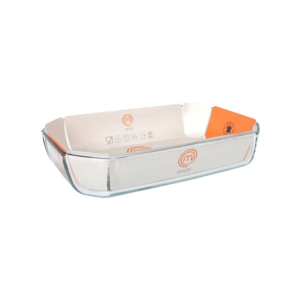 Kochschüssel MasterChef rechteckig 3,2 L 33 x 22 x 6,5 cm 33 x 22 cm (5 Stück) – Bild 2