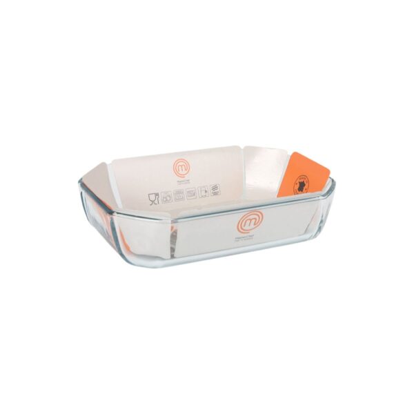 Kochschüssel MasterChef rechteckig 2,2 L 27 x 18 cm (5 Stück) – Bild 2