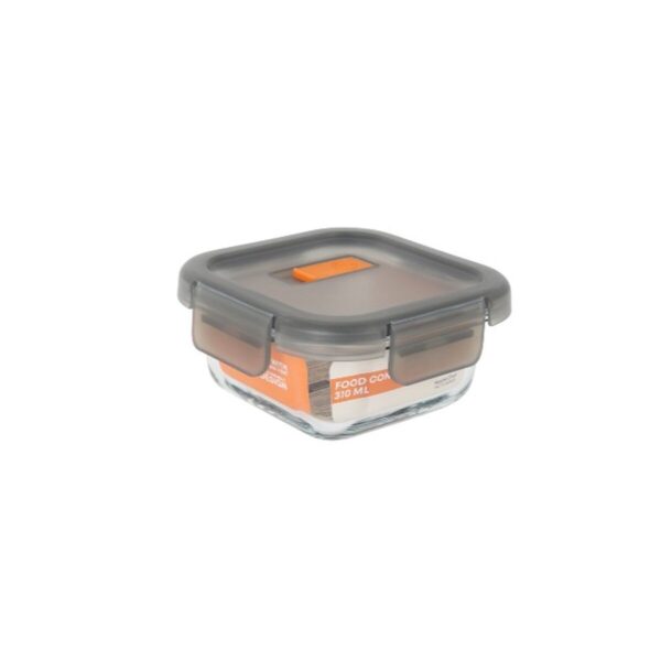 Lunchbox hermetisch MasterChef Grau Durchsichtig karriert 310 ml (12 Stück) – Bild 2