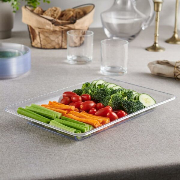 Tablett für Snacks Algon rechteckig 36 x 23 cm (18 Stück) – Bild 3
