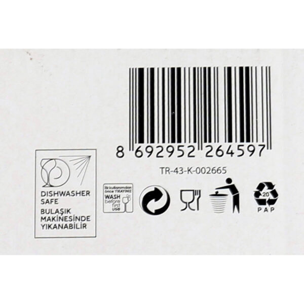 Gläserset LAV Gaia 415 ml 6 Stücke (8 Stück) – Bild 2