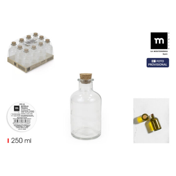 Glas-Flasche La Mediterránea 0,25 L (36 Stück) – Bild 2