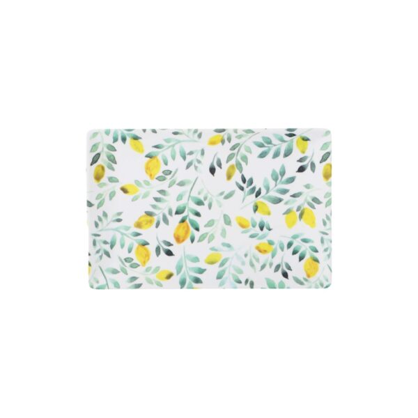 Tablett für Snacks La Mediterránea Zitronengelb 30 x 20 x 2,5 cm (12 Stück) – Bild 3