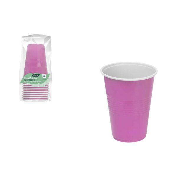 Gläserset Algon Rosa 450 ml 10 Stücke (18 Stück) – Bild 4