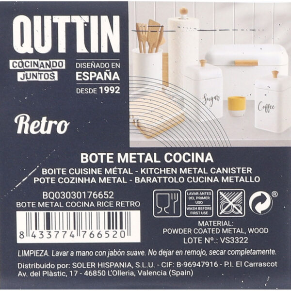 Metalldose Quttin RICE (12 Stück) – Bild 2