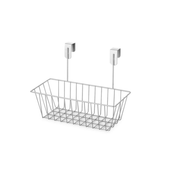 Mehrzweckkorb Confortime Grau Metall 28 x 15 x 21 cm (12 Stück) – Bild 2