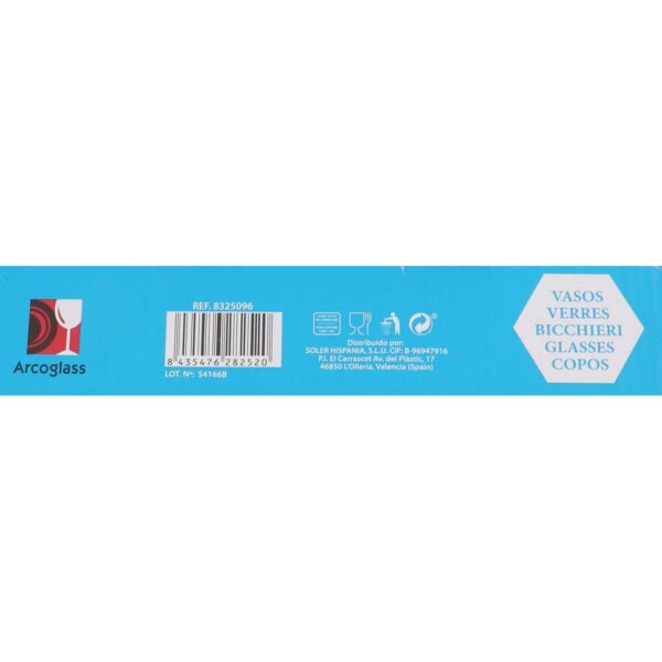 Gläserset La Mediterránea Mistral cubic 6 Stücke (12 Stück) – Bild 2