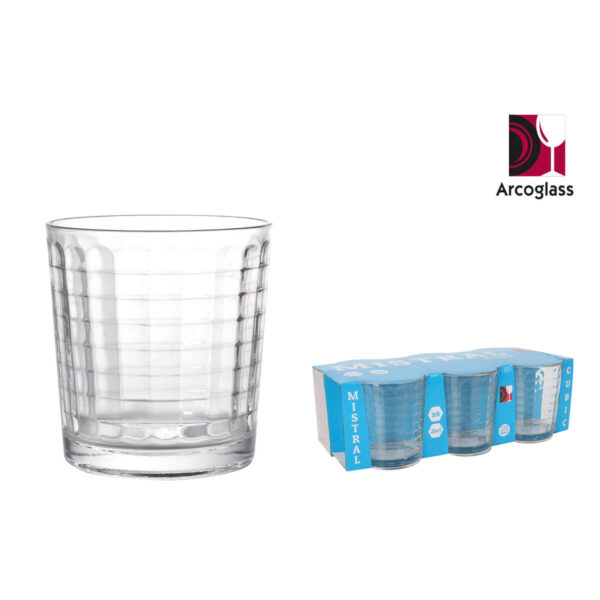 Gläserset La Mediterránea Mistral cubic 6 Stücke (12 Stück) – Bild 4
