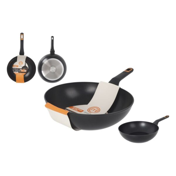 Wok Pfanne MasterChef 28 cm (6 Stück) – Bild 4
