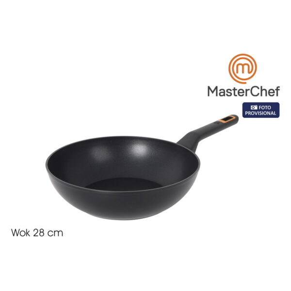 Wok Pfanne MasterChef 28 cm (6 Stück) – Bild 5