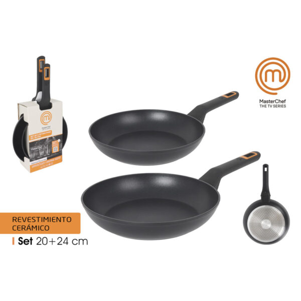 Pfannenset MasterChef 2,5 mm (4 Stück) – Bild 4