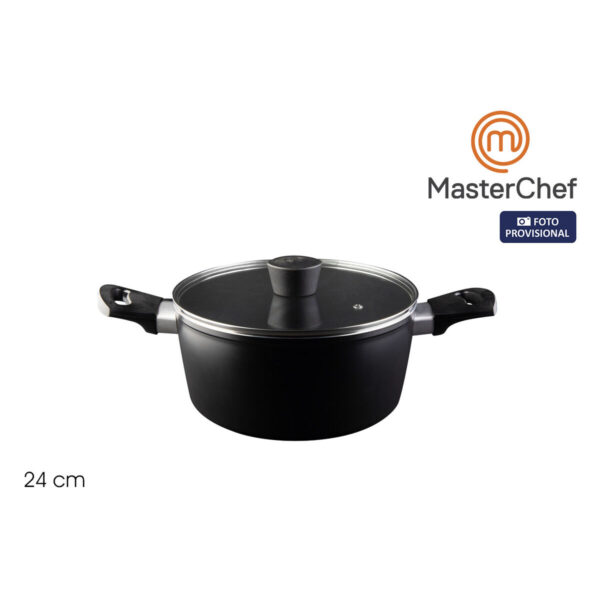 Topf mit Deckel MasterChef 24 cm (4 Stück) – Bild 5
