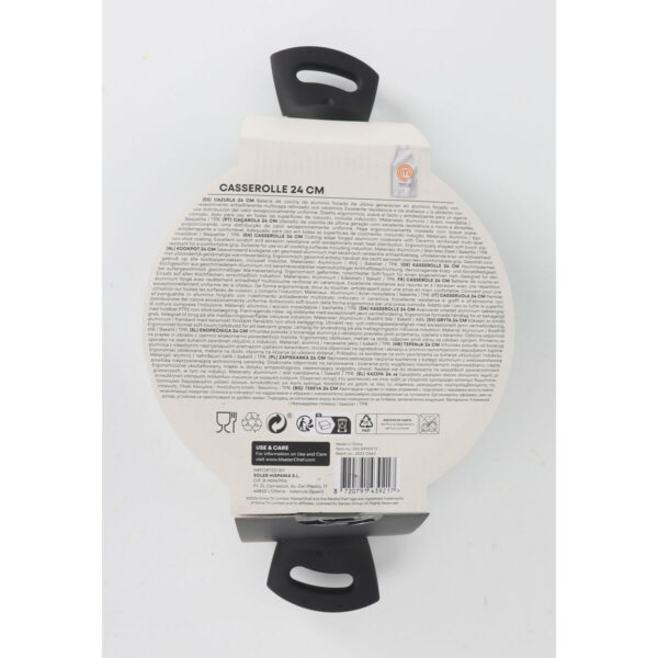 Topf mit Deckel MasterChef 24 cm (4 Stück) – Bild 4