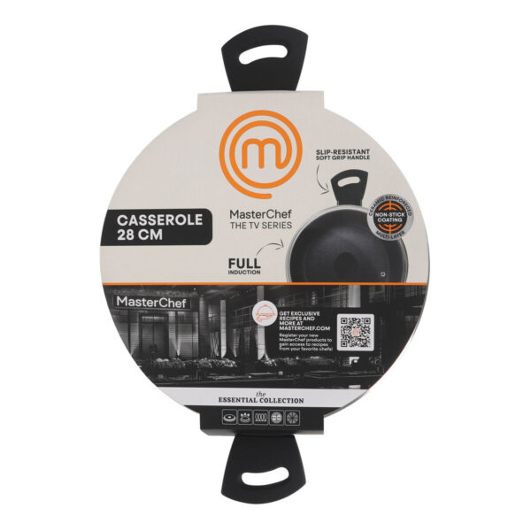 Topf mit Deckel MasterChef 28 cm (4 Stück) – Bild 2