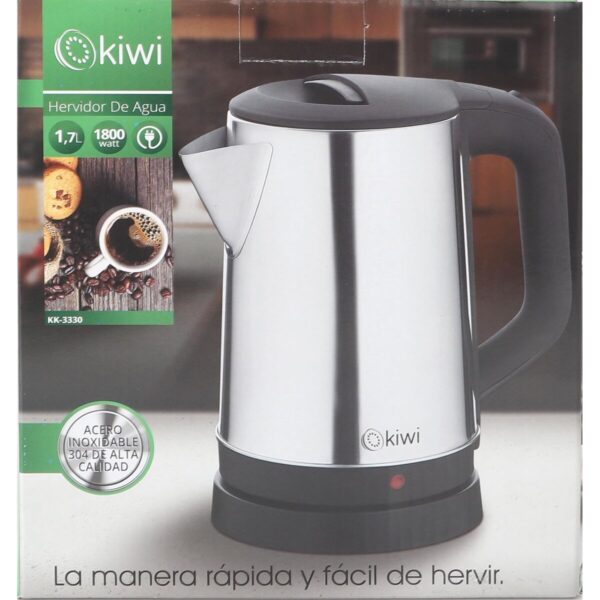 Wasserkocher Kiwi Stahl 1800 W 1,7 L (4 Stück) – Bild 6