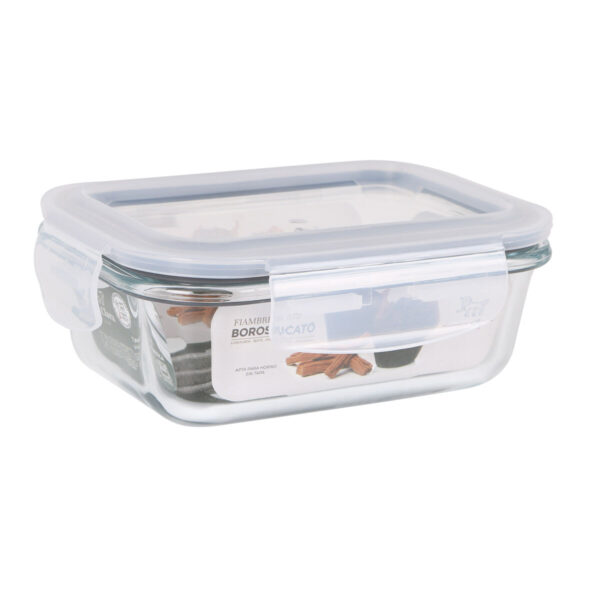 Lunchbox hermetisch Santa Clara Durchsichtig rechteckig 375 ml (12 Stück) – Bild 2