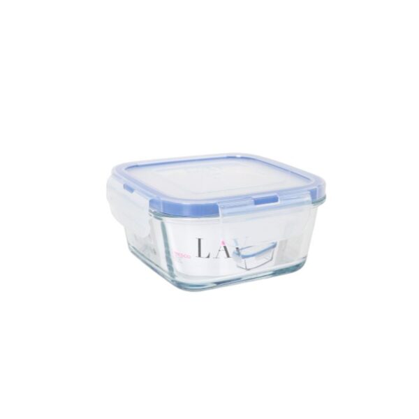 Lunchbox hermetisch LAV Blau Durchsichtig 375 ml (12 Stück) – Bild 2