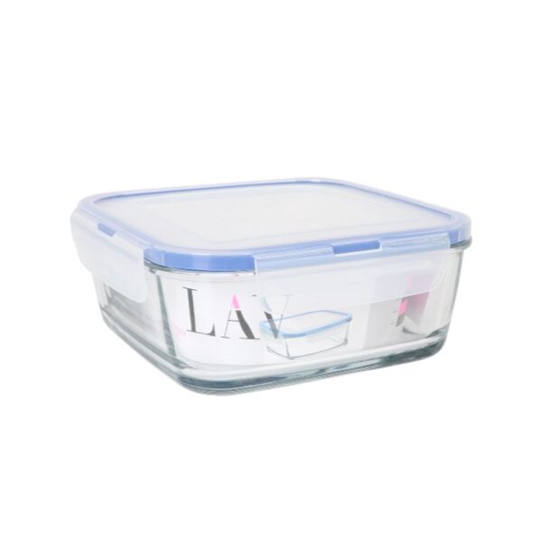 Lunchbox hermetisch LAV Blau Durchsichtig 1,15 L (8 Stück) – Bild 2