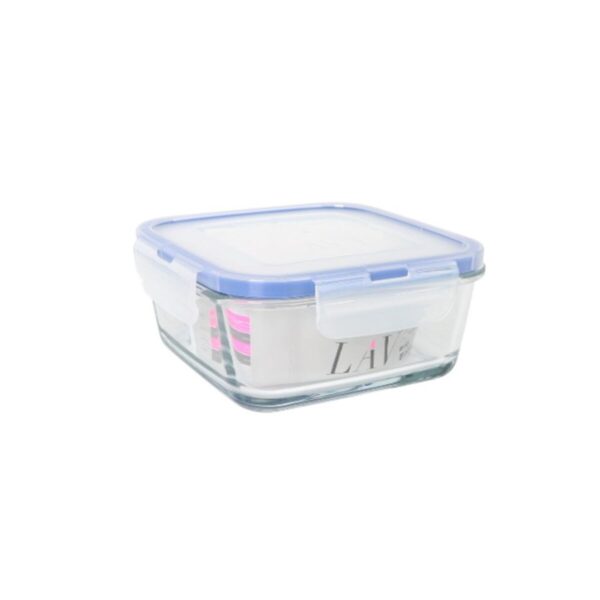 Lunchbox hermetisch LAV Blau Durchsichtig 0,72 l (12 Stück) – Bild 2