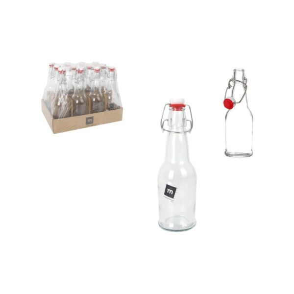 Glas-Flasche La Mediterránea 250 ml 0,25 L (24 Stück) – Bild 3