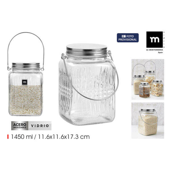 Glasgefäß La Mediterránea 1,45 L (12 Stück) – Bild 3