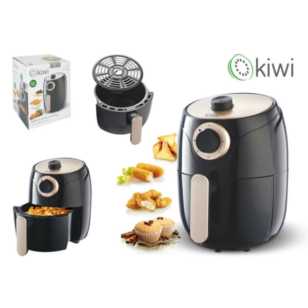 Heißluftfritteuse Kiwi 1000 W 2L – Bild 6