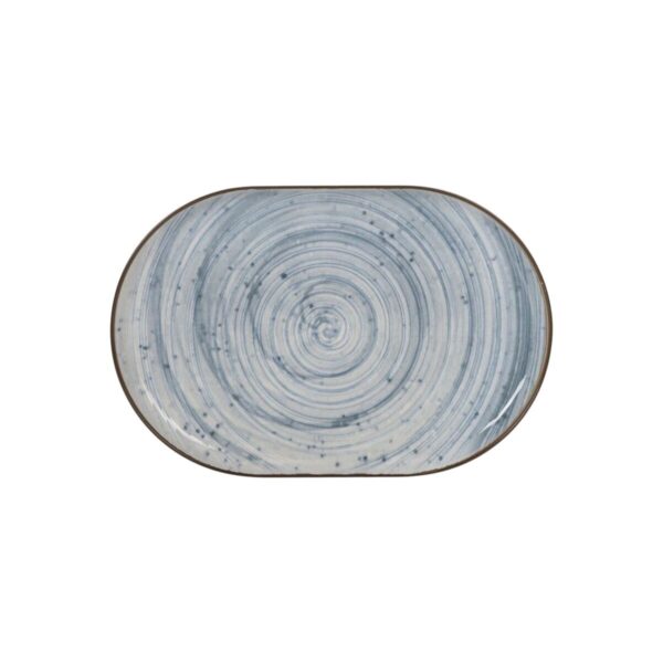 Kochschüssel La Mediterránea Swirl Oval 30 x 20 x 2,5 cm (12 Stück) – Bild 2
