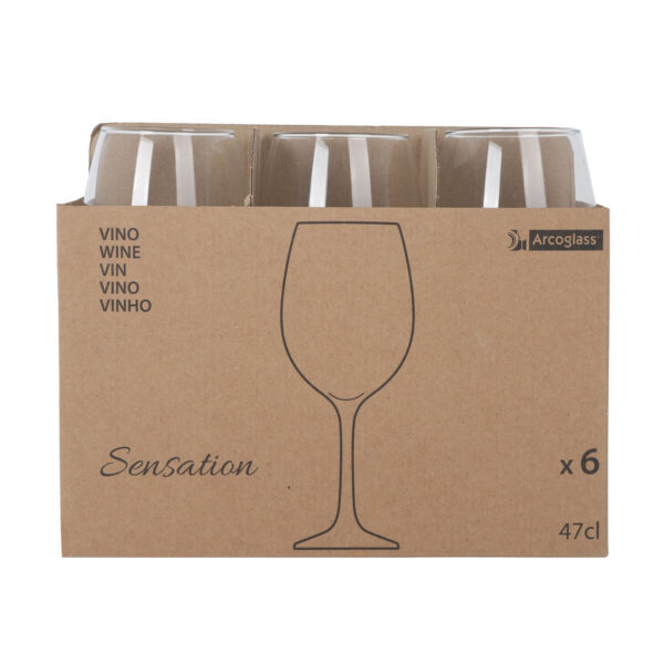 Weinglas Arcoglass SENSATION 470 ml (24 Stück) – Bild 3
