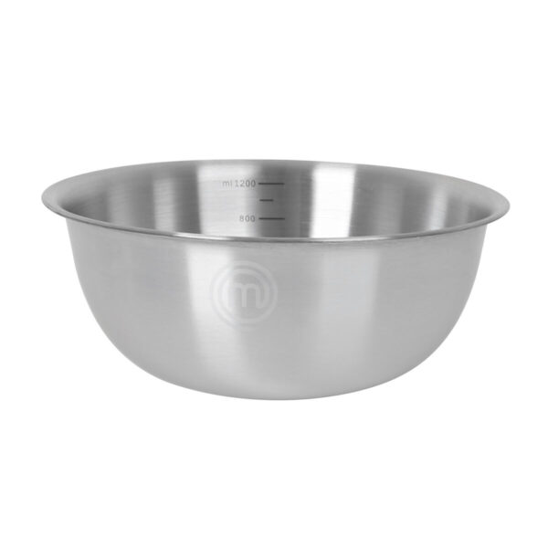 Schüssel MasterChef Edelstahl 1,2 L 19 x 7,5 cm (24 Stück) – Bild 3