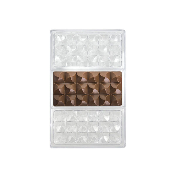 Gebäckbackform Quttin CHOCOLATE 27,5 x 17,5 x 2,5 cm (12 Stück) – Bild 4