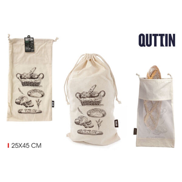Wiederverwendbare Säcke für Lebensmittel Quttin Bread 25 x 45 cm (24 Stück) – Bild 5