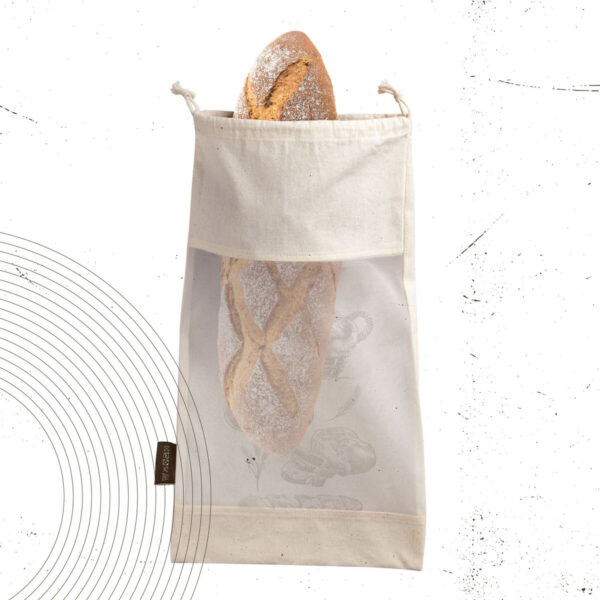 Wiederverwendbare Säcke für Lebensmittel Quttin Bread 25 x 45 cm (24 Stück) – Bild 4