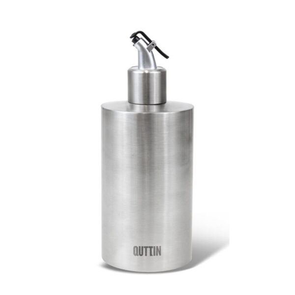 Ölfläschchen Quttin Silberfarben Edelstahl 550 ml (12 Stück) – Bild 2