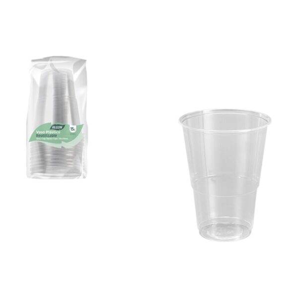 Gläserset Algon 330 ml 15 Stücke (24 Stück) – Bild 4