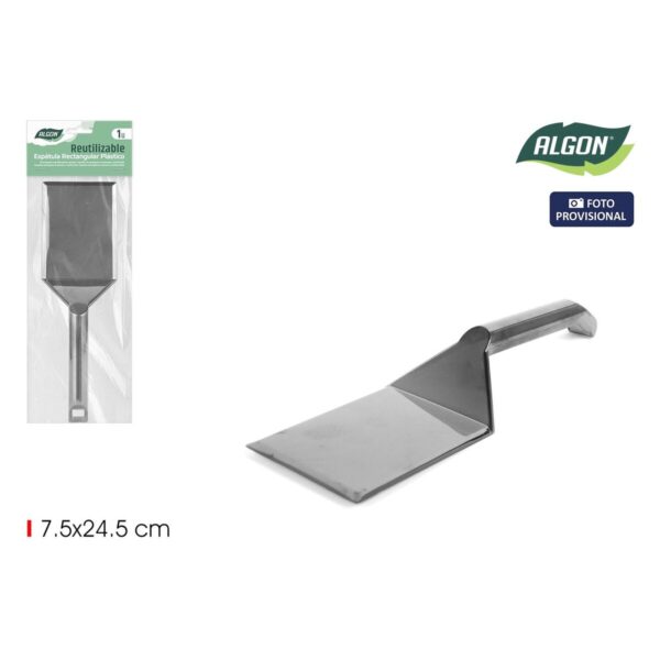 Pfannenwender Algon PS PLATA rechteckig 7,5 x 24,5 cm (24 Stück) – Bild 3