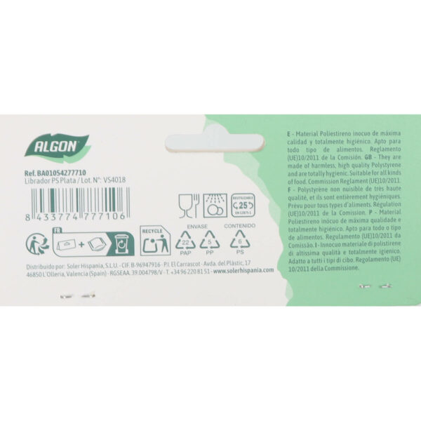 Pickup-Schaufel Algon PS PLATA 8 x 23 cm (24 Stück) – Bild 2