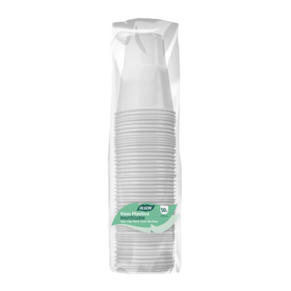 Gläserset Algon Weiß 330 ml 50 Stücke (12 Stück) – Bild 4