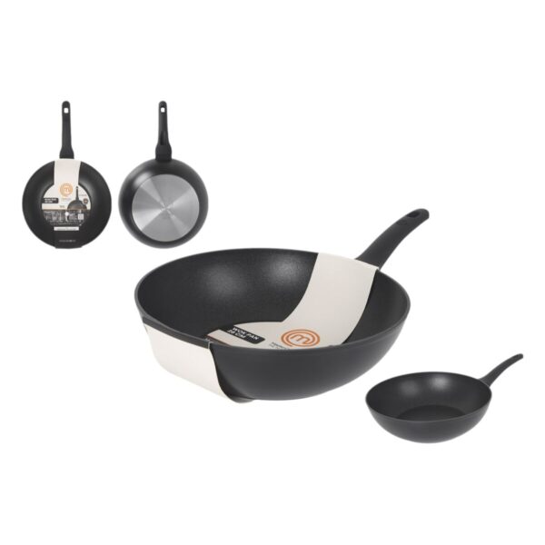 Wok Pfanne MasterChef 28 cm (6 Stück) – Bild 3