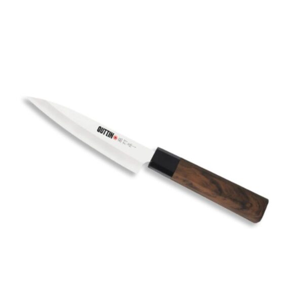 Küchenmesser Quttin Banno Takamura Braun Silberfarben 12 cm (12 Stück) – Bild 3