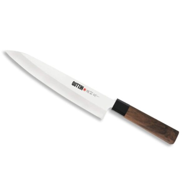 Küchenmesser Quttin GYUTOU Takamura Braun Silberfarben 20 cm (12 Stück) – Bild 3