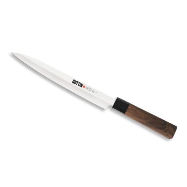 Küchenmesser Quttin YANAGIBA Takamura Braun Silberfarben 20 cm (12 Stück) – Bild 3