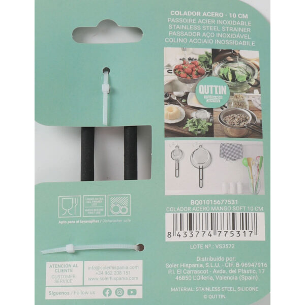 Sieb Quttin Stahl 10 cm (24 Stück) – Bild 4