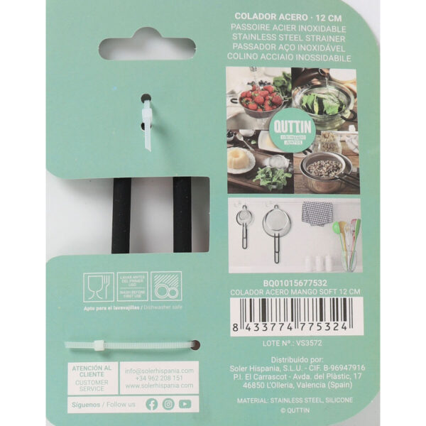 Sieb Quttin Stahl 12 cm (24 Stück) – Bild 4