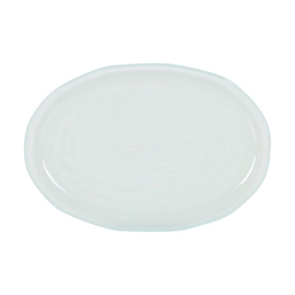 Tablett für Snacks Oval 23 x 16 cm (6 Stück) – Bild 2